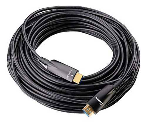 Cable Hdmi De Fibra Óptica 100m 4k 60hz Ultra Hd 3d Hdcp Cec