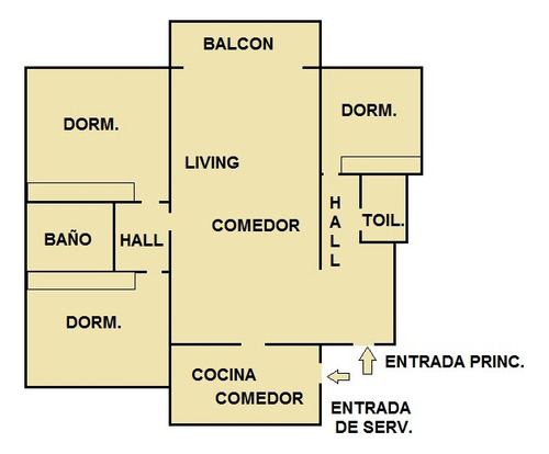 Depto. 4 Amb. Fte C/bcon Y Cochera A.p. Carranza Al 2900