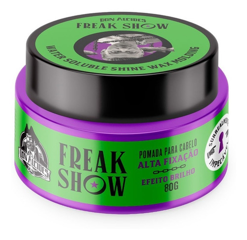 Imagem 1 de 6 de Pomada Para Cabelo Water Soluble Freak Show Don Alcides