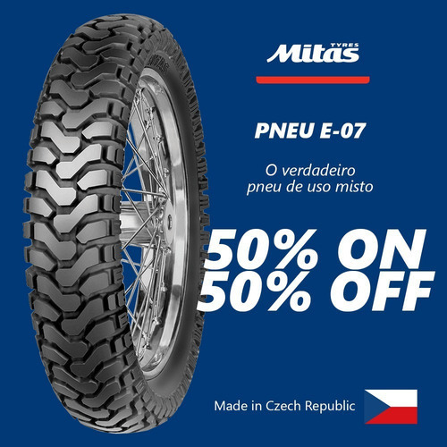 Par Pneus Mitas E-07 90/90-21 150/70-18 Tiger 1200 Rally