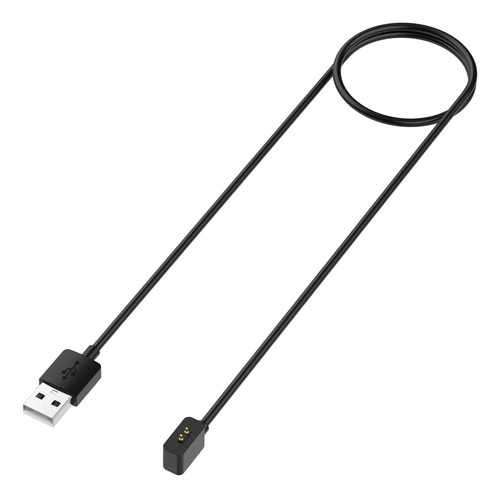 4 Cable De Carga Usb Cable De Carga Para Watch3 Active Negro