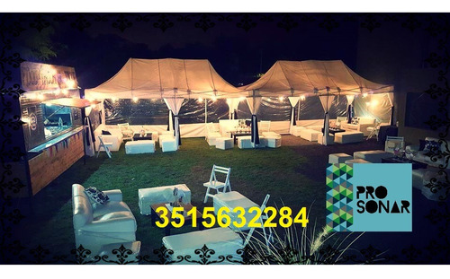 Alquiler De Calefactores, Carpas, Gazebos,ventiladores, Dj