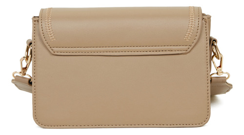 Crossbody Para Mujer Hpc Polo Modelo: 1102-cenizo Color Beige