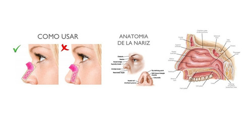 10 Pcs Corrector De Nariz Estiliza Respinga Corrige 2 En 1