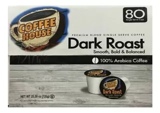 Keurig Coffee House Premium Blend Dark Roast 80 K-cups