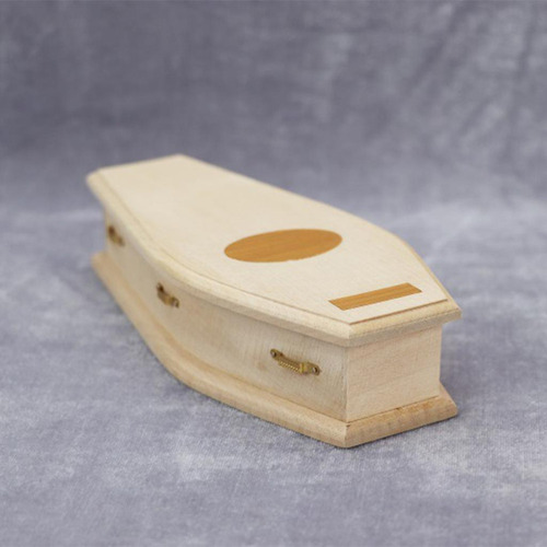 Mini Ataúd De Madera A Escala 1/12, Modelo De Simulación,