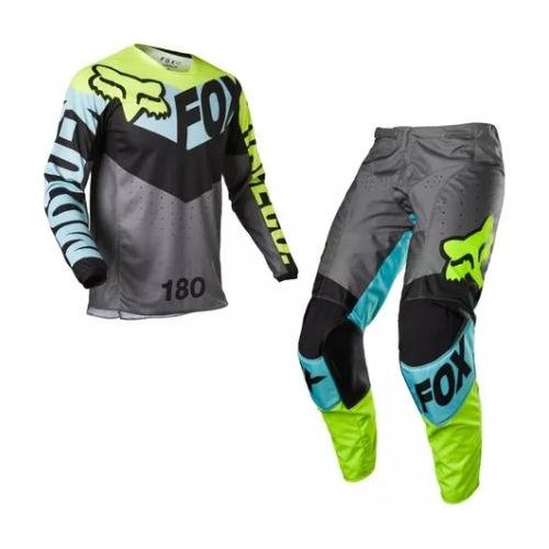 Conjunto Motocross Youth Fox 180 - Extreme Sportwear