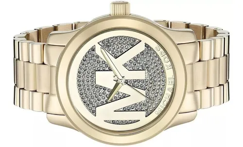 Michael Kors Mk5706 Runway Acero 100m Oro Mujer Qz Japones
