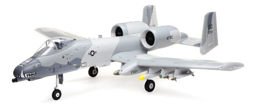 E-flite Rc Airplane A-10 Thunderbolt Ii Twin 64 Mm Edf Bnf Y