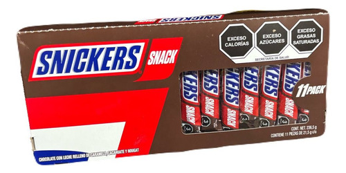 Chocolate Snickers Snack 11pz