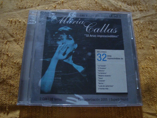 Maria Callas - 32 Arias Imprescindibles- Cd Doble 