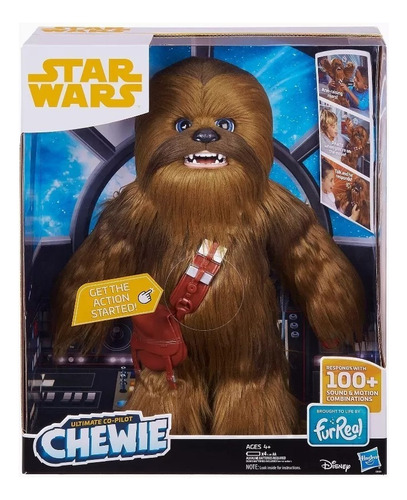 Peluche Chewie Furreal Chubacca Chubi Animatrónico Star Wars