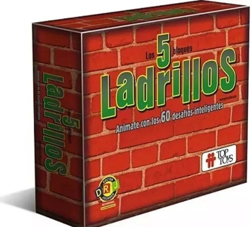 5 Ladrillos Juego De Ingenio Niños Original Top Toys