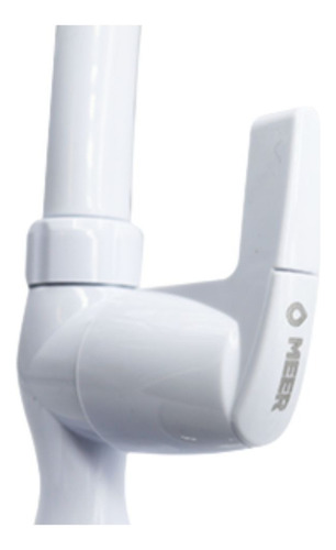 Llave Lavabo Cnx 1/2 Blanca 18cm Color Blanco