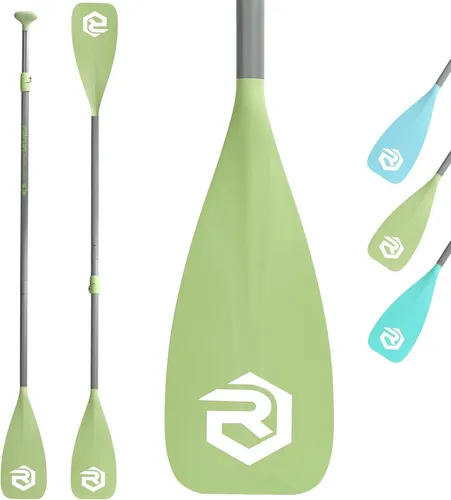 Remo Ajustable Para SUP Y Kayak – 4 Piezas, Longitud De 165 A 240 Cm, Color Azul, Convertible