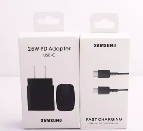 Cargador De Pared Samsung 1 Puerto Usb-C Blanco 25 W - Mobo