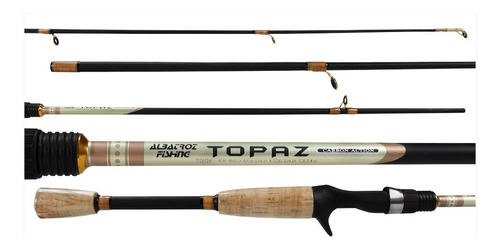 Vara P Carretilha Pesca Carbono Albatroz Topaz 1,80m Cortiça