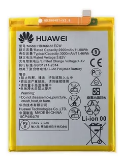 Bateria Huawei Hb366481ecw P9 P9 Lite P20 Lite Honor 8