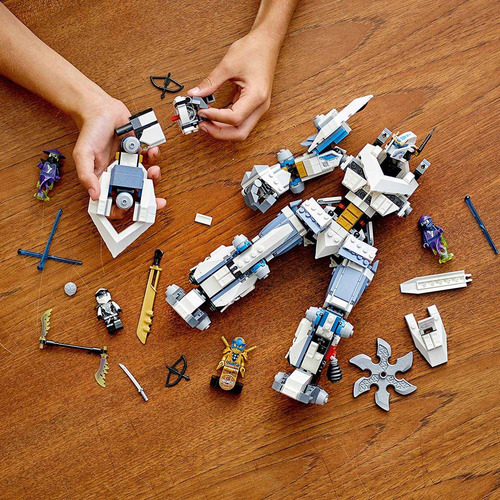 Lego Ninjago Legacy - Zanes Titan Mech Battle 71738, Set De