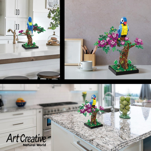 Juego De Construcción Loro Micro Ladrillos 21.6 Cm