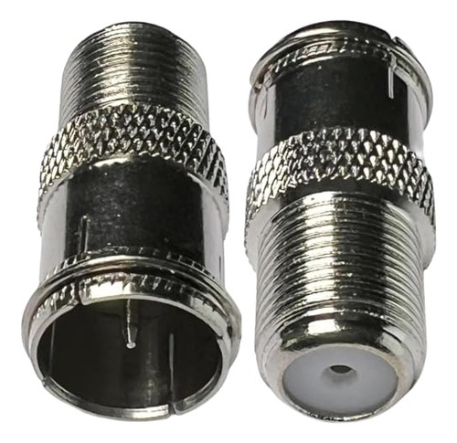 Pack De 10 Adaptadores Tv F Tipo: Conversin Rpida Coaxial