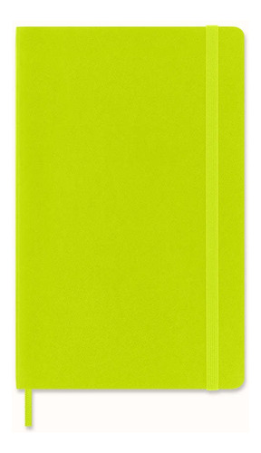 Moleskine Caderno Clássico Grande Verde Folha Pautada P. Suave