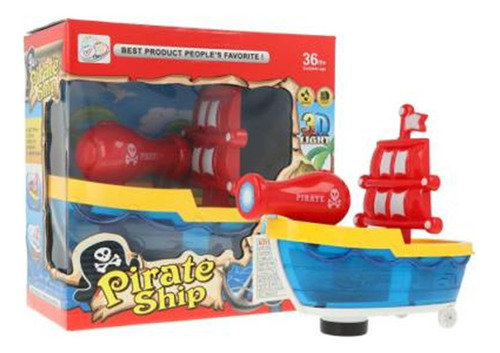 Barco Pirata Didáctico Con Sonido 22x22x9 Cm Consultar