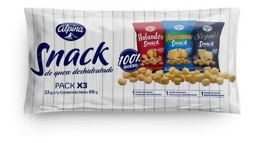 Snack Queso Alpina X3