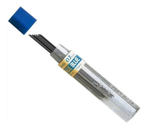 Grafite Colorido Azul 0.7mm Pentel Colors Hi-polymer