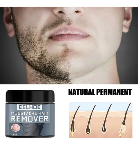 Creme De Depilação: Remove O Cabelo Para Barbear.