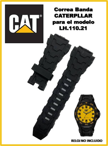 Correas Reloj Caterpillar Lh.110.21 Genuina Nueva Cat