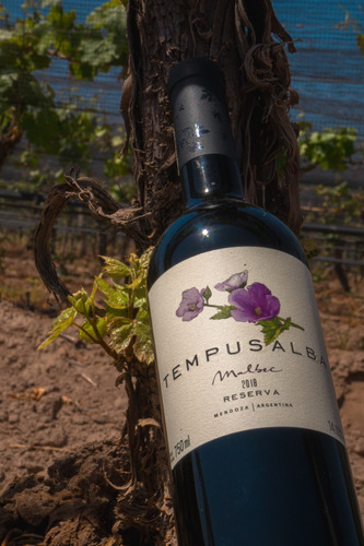 Vino Tempus Alba Malbec 2018 750 Ml Caja X 6
