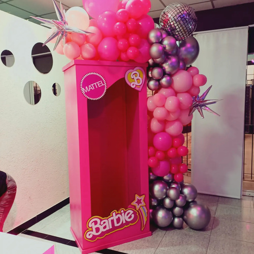 Alquiler Caja Barbie Eventos 15 Fiesta Egresados Cumpleaños