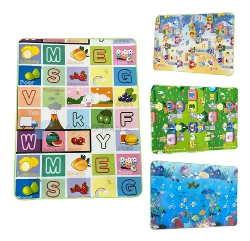 Tapete Térmico Tatame Infantil Educativo Bebê Casa 120x90cm