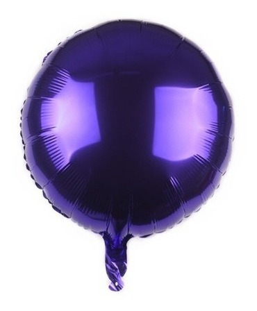 Globos Metálico Redondo Con Gas Helio 18 Pulgadas