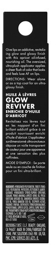 Aceite Labial E.l.f. Glow Reviver Nourishing Tinted Red Deli