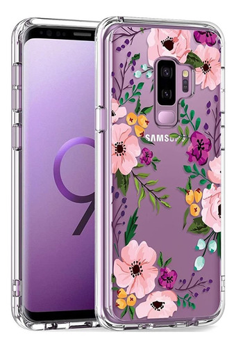 Luhouri Samsung Galaxy S9 Plus Case Clear With Design For Gi