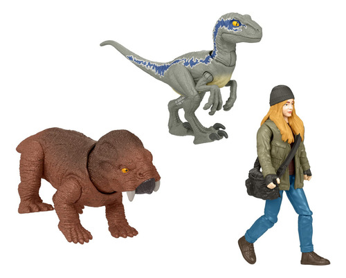 Jurassic World Dominion Human & Dino Pack Maisie & Velocira.