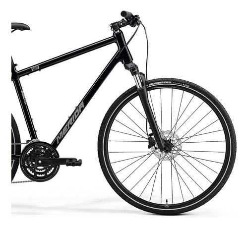 Imagen 2 de 9 de Bicicleta Híbrida Merida Crossway 100 (2021) - Urquiza Bikes