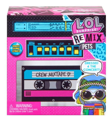 Brinquedo Lol L.o.l. Surprise Remix Hairflip Pets Candide