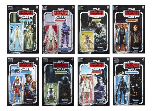 Star Wars Black Series 6 Colección 40 Aniversario (41 Pzas)