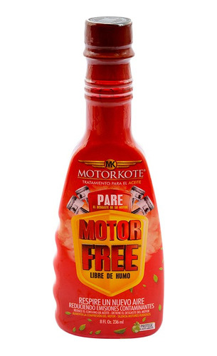 Aditivo Motor Free Motorkote 236ml - Rojo