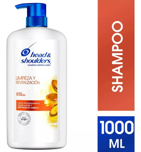 Shampoo Head & Shoulders Limpieza Y Re - L a $49900