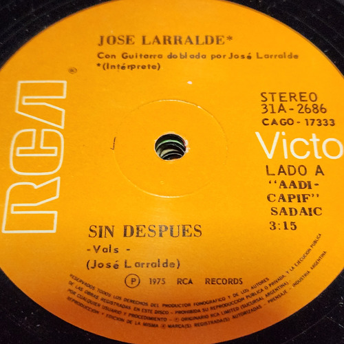 Simple Jose Larralde Rca Victor C11