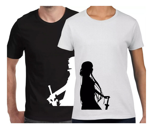 Sao Kirito Asuna Playeras Pareja