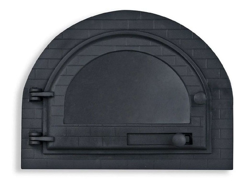 Porta Forno Ferro Igloo Com Vidro Libaneza Art Mil G