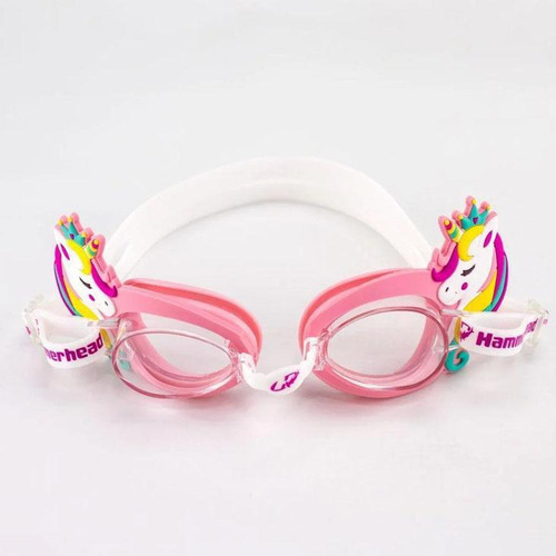 Óculos De Natação Hammerhead Infantil Unicorn Kids Cor Branco