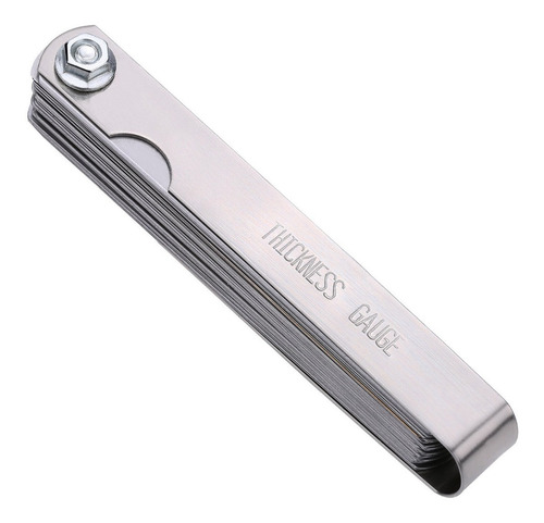 Imagen 2 de 3 de Calibrador De Valvulas Universal 32 Hojas Acero Inoxidable