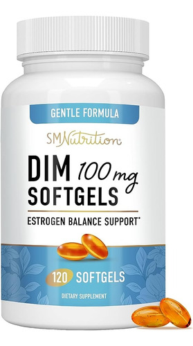 Smnutrition Dim Estrogen Balance 100mg 120 Cap Acné Hormonal