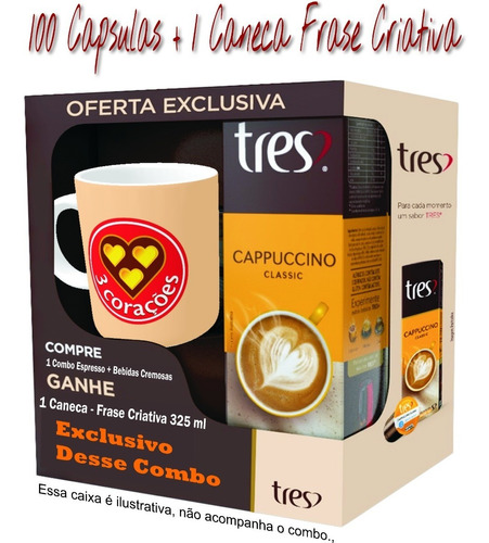 Monte Seu Combo 110 Cápsulas Café Tres Corações